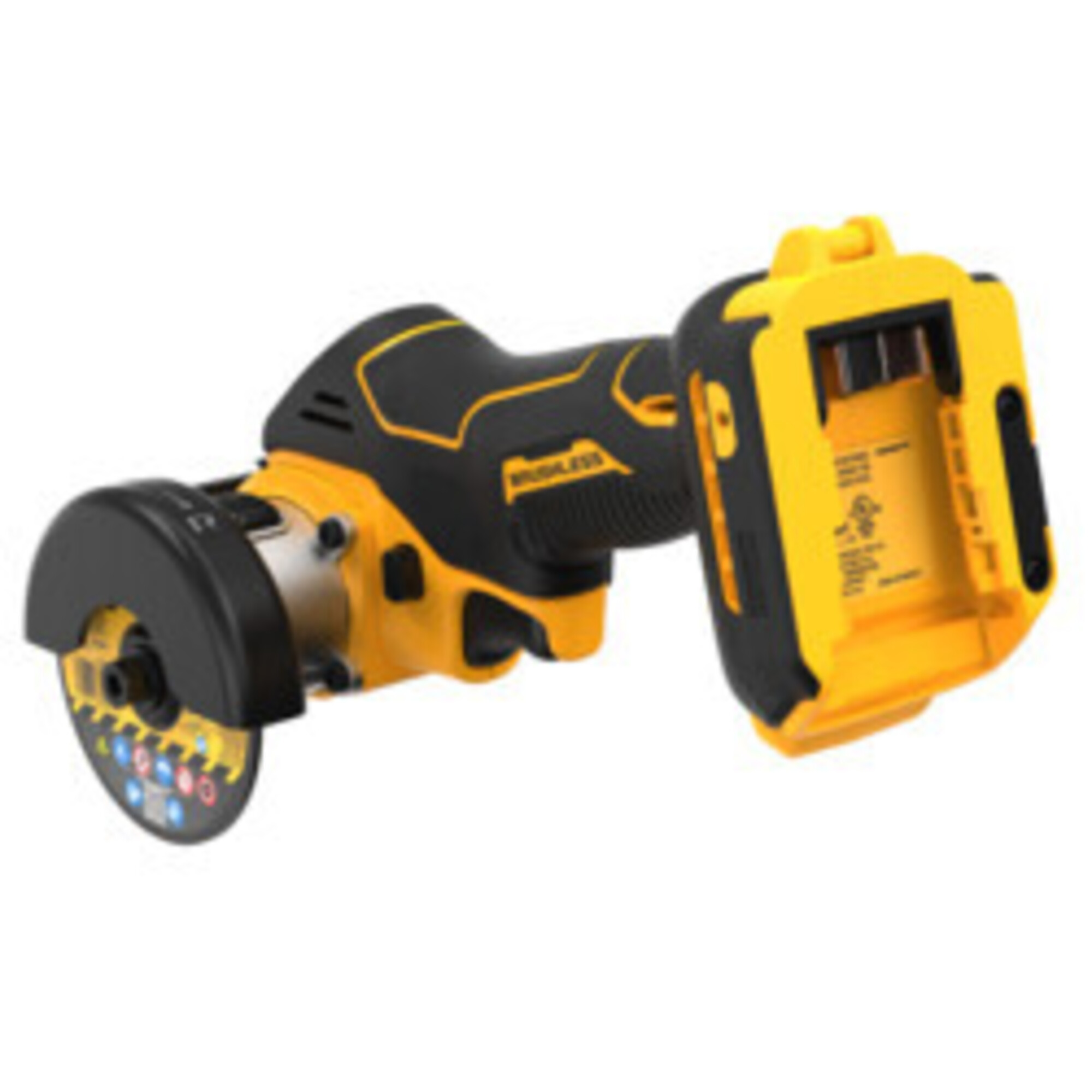 DEWALT, 20V MAX* XR Cordless 3in. Cut-Off Tool, Wheel Diameter 3 in, Volts 20 Model# DCS438B